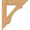 Ekena Millwork Imperial Traditional Smooth Bracket w/ Offset Brace, Western Red Cedar, 7 1/2"W x 30"D x 34"H BKT0806X30X34IMP01SWR - alternate 2